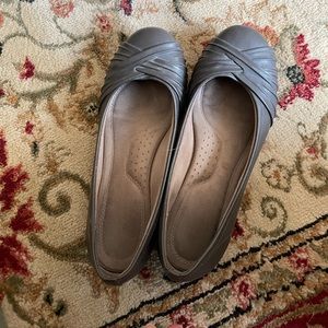 Grey flats size 8.5